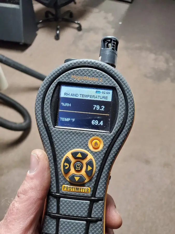 Moisture meter humidity assessment for Mold Remediation & Removal in Sudbury